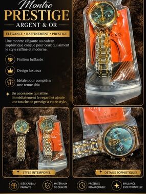 An elegant watch